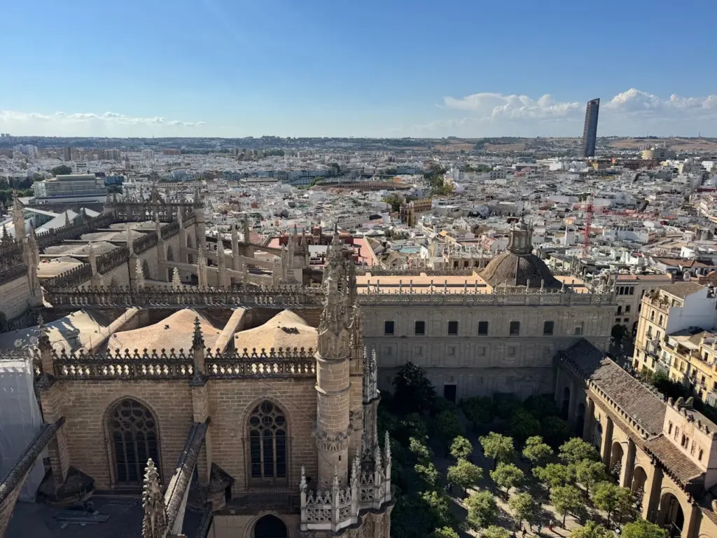 dónde comer en Sevilla centro con vistas a la Catedral y mejores zonas