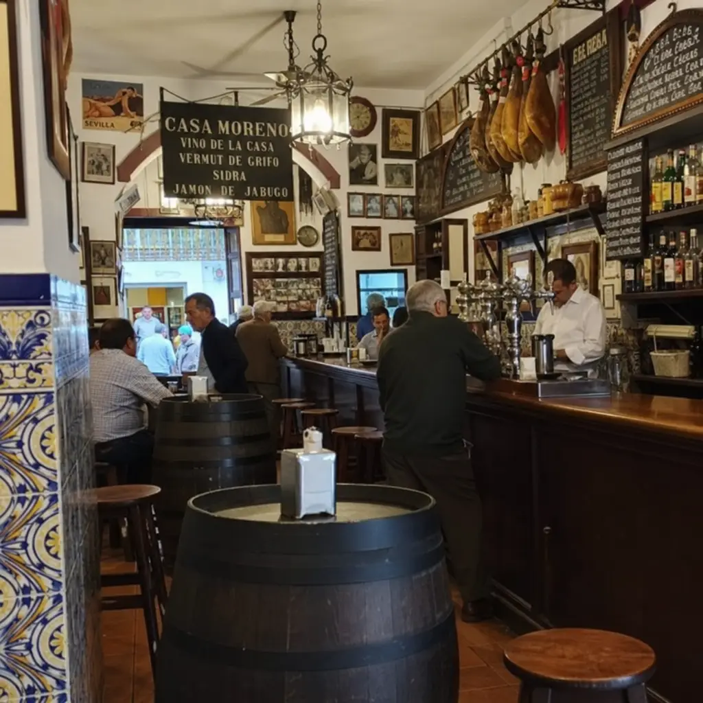 taberna tradicional en Sevilla